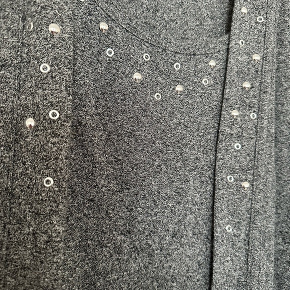 Rafaella One Piece Embellished Cardigan Top - Picture 6 of 6